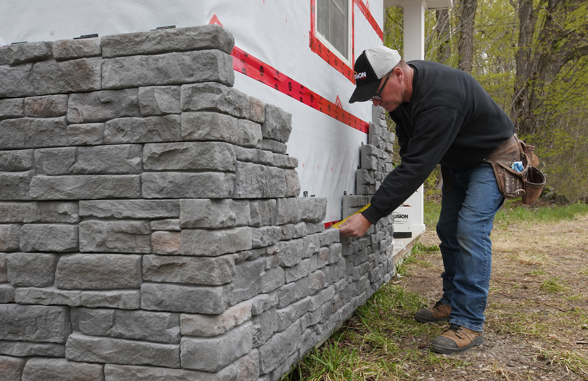 How to build a stone shed
